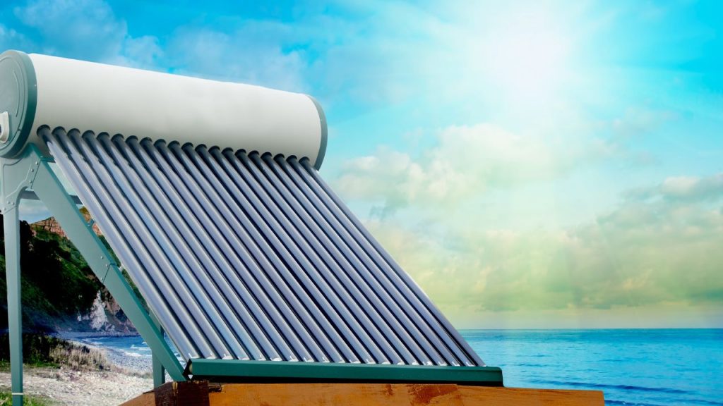 Calentador solar para piscinas